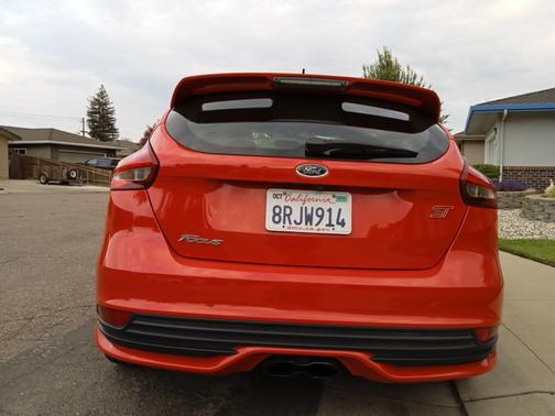 Red 2017 Ford Focus ST Base