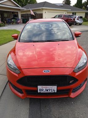 Red 2017 Ford Focus ST Base