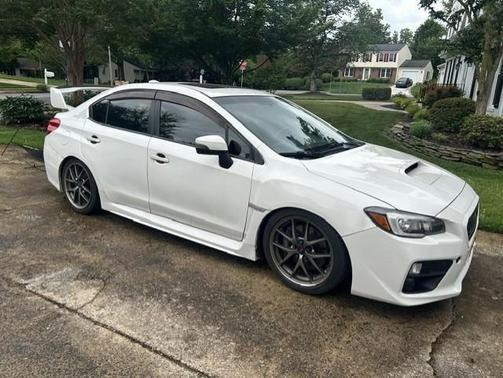 White 2016 Subaru WRX STI Limited