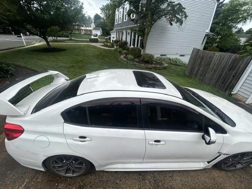 White 2016 Subaru WRX STI Limited