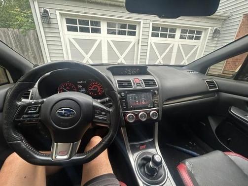 White 2016 Subaru WRX STI Limited