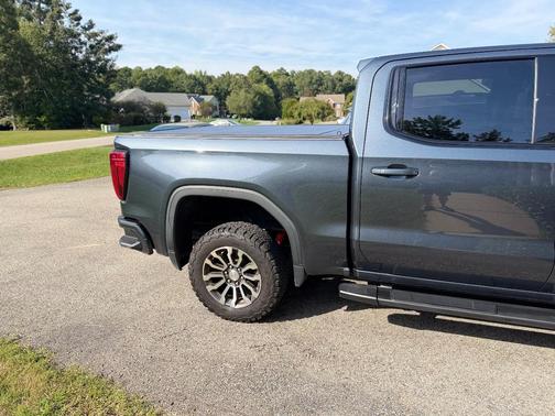 Blue 2021 GMC Sierra 1500 AT4