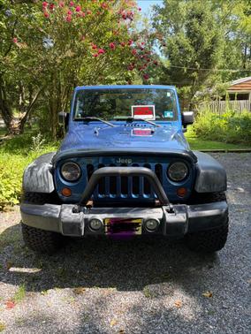 Blue 2010 Jeep Wrangler Sport