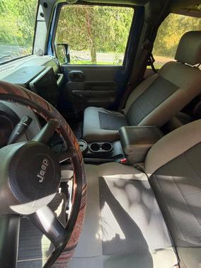 Blue 2010 Jeep Wrangler Sport