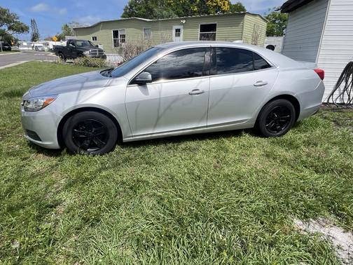 Silver 2016 Chevrolet Malibu Limited LT