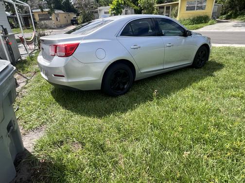 Silver 2016 Chevrolet Malibu Limited LT