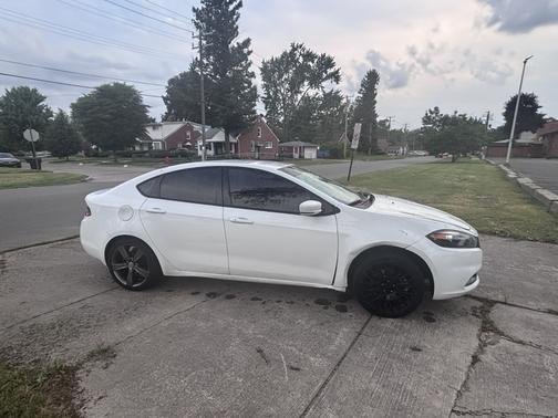 White 2014 Dodge Dart GT