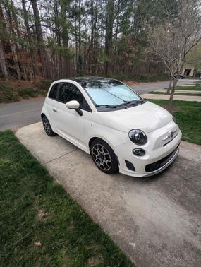 White 2013 FIAT 500 Sport Turbo