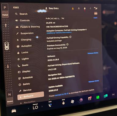 White 2024 Tesla Model X Long Range