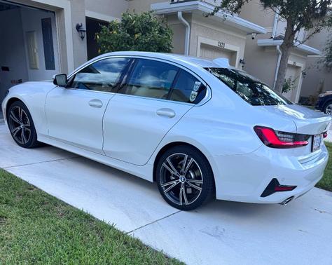 White 2021 BMW 330 i