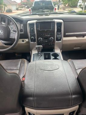 White 2012 RAM 1500 Laramie Longhorn