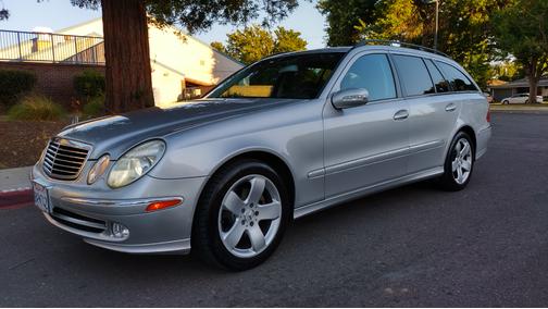 Silver 2004 Mercedes-Benz E-Class E320