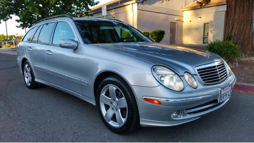 Silver 2004 Mercedes-Benz E-Class E320