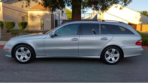Silver 2004 Mercedes-Benz E-Class E320