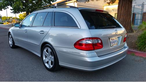 Silver 2004 Mercedes-Benz E-Class E320