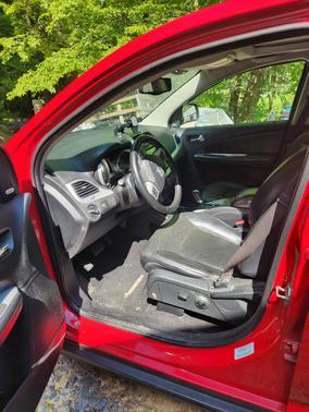 Red 2013 Dodge Journey R/T