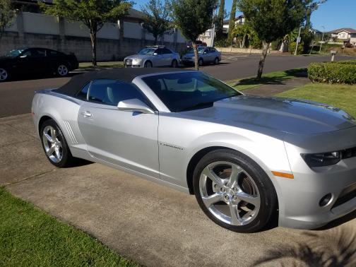 Silver 2014 Chevrolet Camaro 2LT