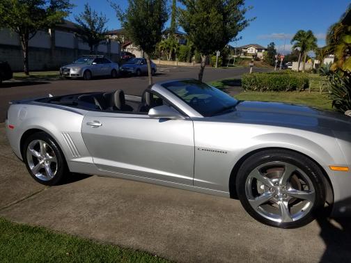 Silver 2014 Chevrolet Camaro 2LT