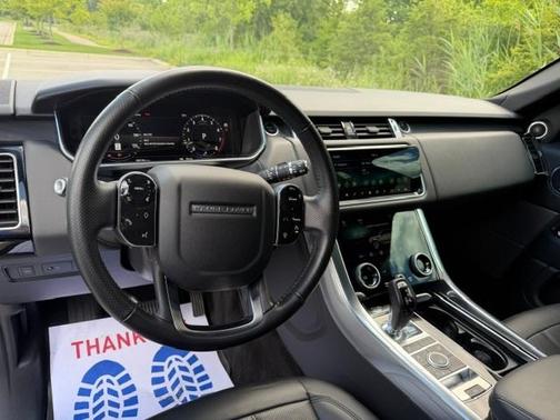 Black 2020 Land Rover Range Rover Sport HSE MHEV
