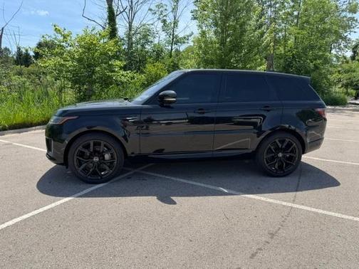 Black 2020 Land Rover Range Rover Sport HSE MHEV
