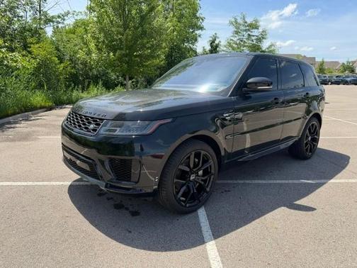 Black 2020 Land Rover Range Rover Sport HSE MHEV