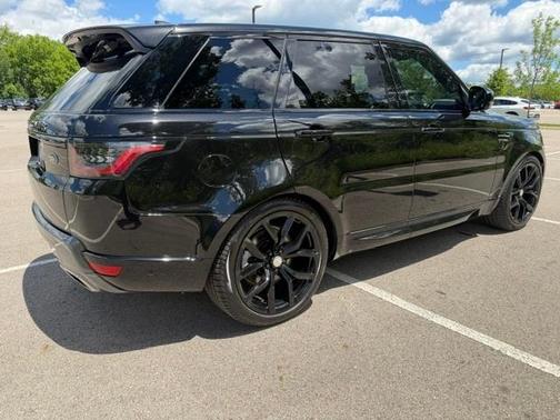 Black 2020 Land Rover Range Rover Sport HSE MHEV