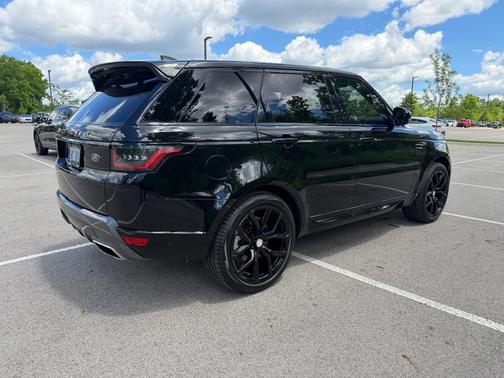 Black 2020 Land Rover Range Rover Sport HSE MHEV