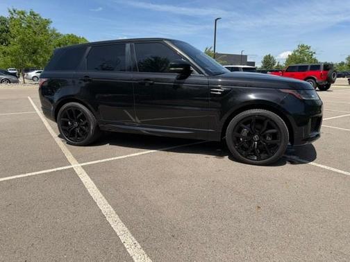 Black 2020 Land Rover Range Rover Sport HSE MHEV