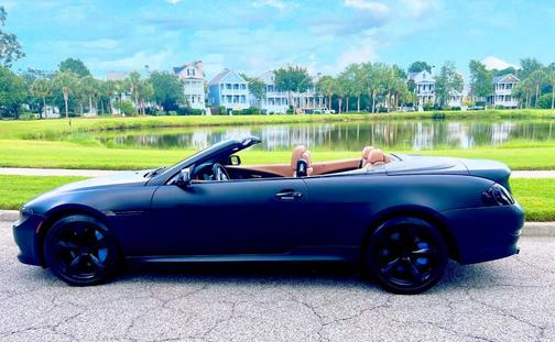 Black 2010 BMW 650 i