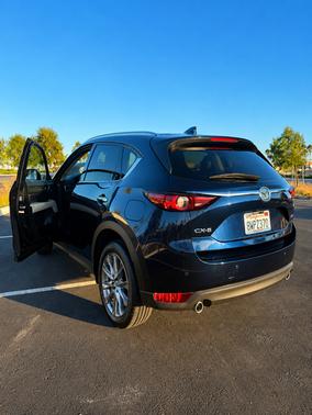 Blue 2021 Mazda CX-5 Grand Touring