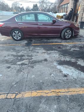 Red 2013 Honda Accord LX