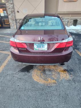Red 2013 Honda Accord LX