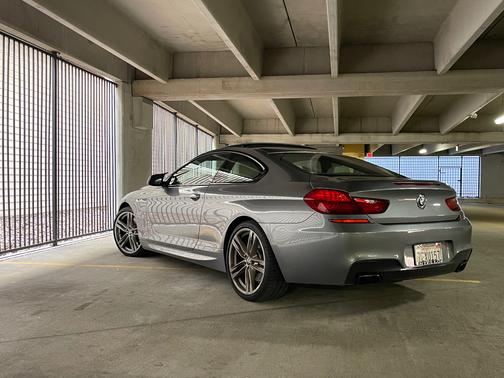 Gray 2014 BMW 650 i