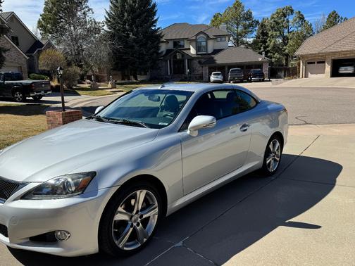 Silver 2012 Lexus IS 250C Base