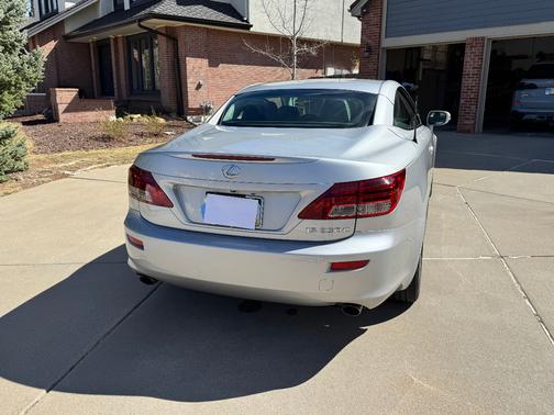 Silver 2012 Lexus IS 250C Base