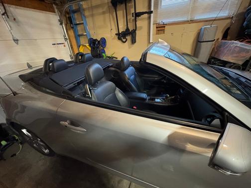 Silver 2012 Lexus IS 250C Base