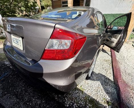 Gray 2012 Honda Civic EX