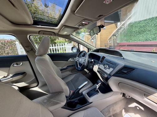 Gray 2012 Honda Civic EX