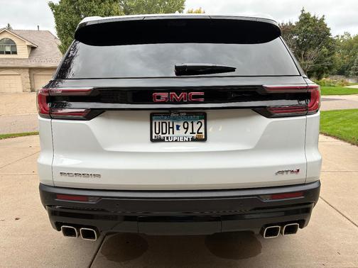 White 2026 GMC Acadia AWD AT4