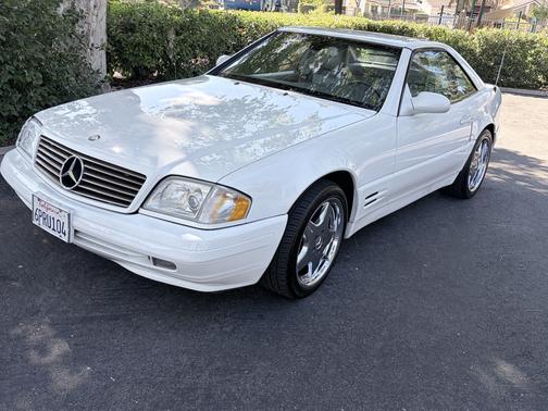 White 1999 Mercedes-Benz SL-Class SL500 Roadster