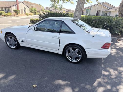 White 1999 Mercedes-Benz SL-Class SL500 Roadster