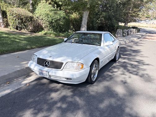White 1999 Mercedes-Benz SL-Class SL500 Roadster