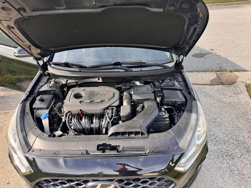Black 2019 Hyundai SONATA SEL
