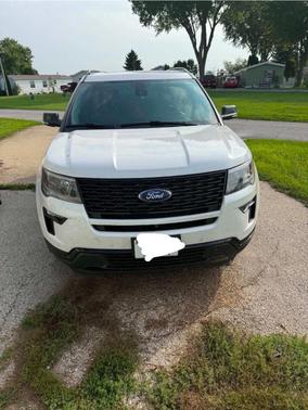 White 2019 Ford Explorer Sport