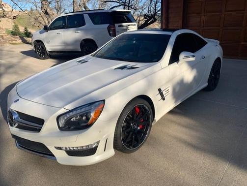 White 2013 Mercedes-Benz SL-Class SL 65 AMG