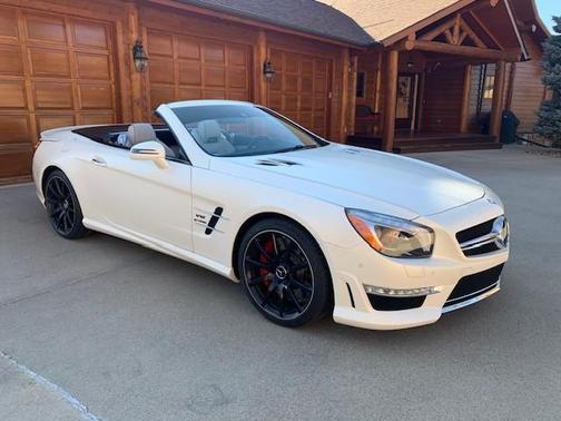 White 2013 Mercedes-Benz SL-Class SL 65 AMG