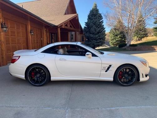White 2013 Mercedes-Benz SL-Class SL 65 AMG