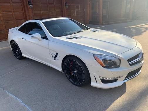 White 2013 Mercedes-Benz SL-Class SL 65 AMG