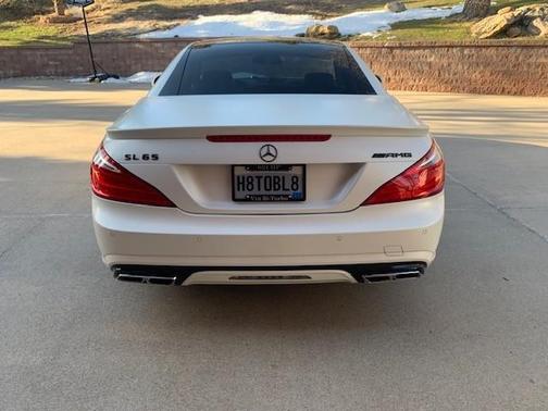 White 2013 Mercedes-Benz SL-Class SL 65 AMG