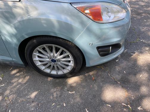 Blue 2014 Ford C-Max Energi SEL
